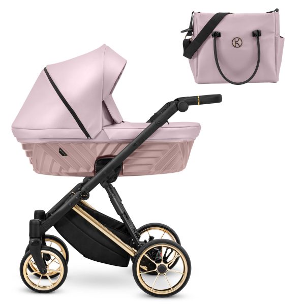 Kinderwagen Ivento/Ivento Premium Eco Pink Metalic 2in1/3in1/4in1 Kunert