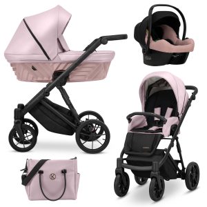 Kinderwagen Ivento/Ivento Premium Eco Pink Metalic 2in1/3in1/4in1 Kunert