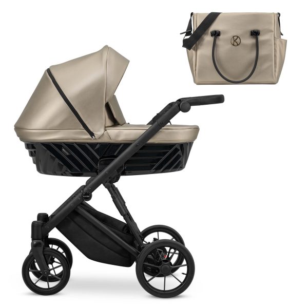 IVE-15 Eco Cappuccino Metalic Kinderwagen Ivento/Ivento Premium Eco Cappuccino Metalic 2in1/3in1/4in1 Kunert