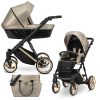 IVE-15 Eco Cappuccino Metalic Kinderwagen Ivento/Ivento Premium Eco Cappuccino Metalic 2in1/3in1/4in1 Kunert