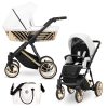 IVE-16 Eco White Pearl Kinderwagen Ivento Glam/Glam Premium Eco White Pearl 2in1/3in1/4in1 Kunert
