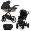 Kinderwagen Ivento Glam/Glam Premium Eco Black Pearl 2in1/3in1/4in1 Kunert
