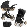 Kinderwagen Ivento Glam/Glam Premium Eco Black Pearl 2in1/3in1/4in1 Kunert