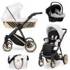 Kinderwagen Ivento Glam/Glam Premium White Style 2in1/3in1/4in1 Kunert