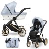 IVE-22 Eco Baby Blue Metalic Kinderwagen Ivento/Ivento Premium Eco Baby Blue Metalic 2in1/3in1/4in1 Kunert