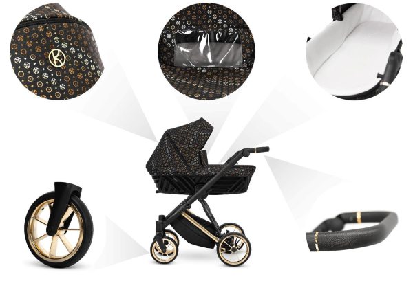 Kinderwagen Ivento/Ivento Premium White Style 2in1/3in1/4in1 Kunert