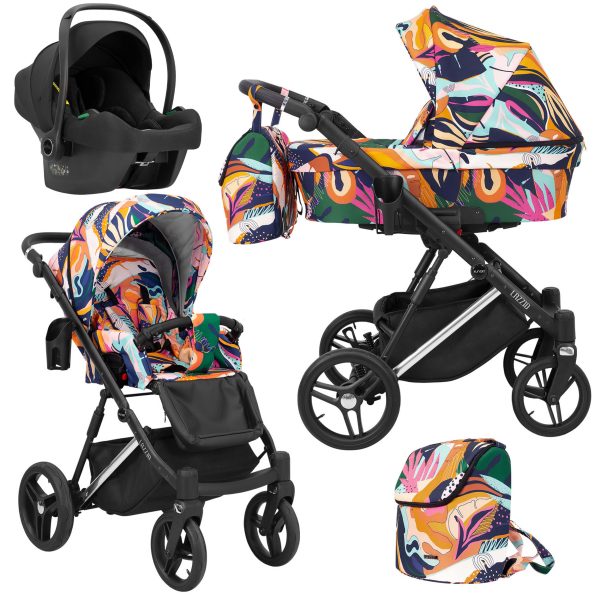 LAZ-01-3w1-Cosmo Kinderwagen Lazzio/Lazzio Premium Color 2in1/3in1/4in1 Kunert