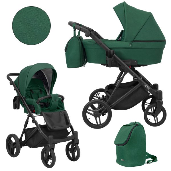 Kinderwagen Lazzio/Lazzio Premium Green 2in1/3in1/4in1 Kunert