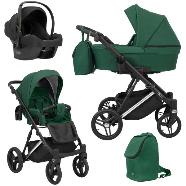 Kinderwagen Lazzio/Lazzio Premium Green 2in1/3in1/4in1 Kunert