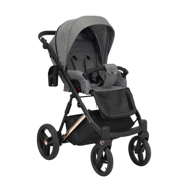 LAZ-06d Kinderwagen Lazzio/Lazzio Premium Gray 2in1/3in1/4in1 Kunert