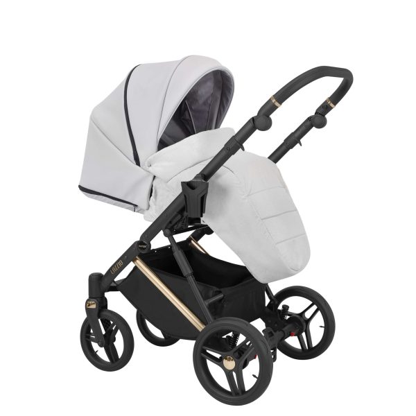 LAZ-09c Kinderwagen Lazzio/Lazzio Premium Eco Ash 2in1/3in1/4in1 Kunert