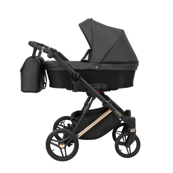 LAZ-11a Kinderwagen Lazzio/Lazzio Premium Eco Black 2in1/3in1/4in1 Kunert
