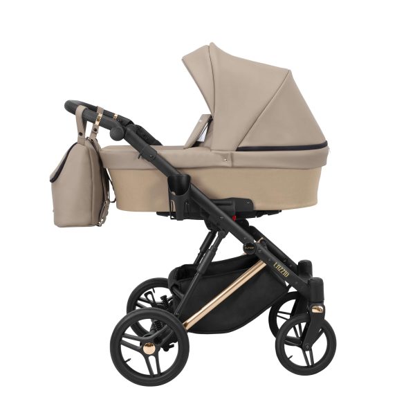 LAZ-12a Kinderwagen Lazzio/Lazzio Premium Eco Cappucino 2in1/3in1/4in1 Kunert