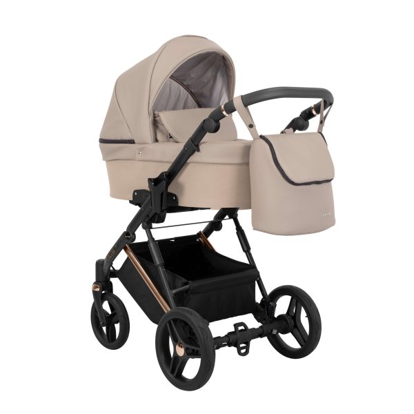 LAZ-12b Kinderwagen Lazzio/Lazzio Premium Eco Cappucino 2in1/3in1/4in1 Kunert