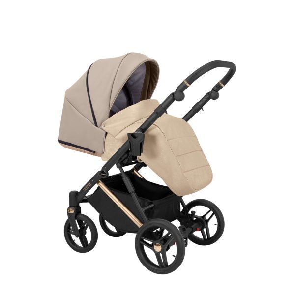 LAZ-12c Kinderwagen Lazzio/Lazzio Premium Eco Cappucino 2in1/3in1/4in1 Kunert