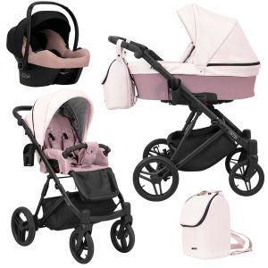 Kinderwagen Lazzio/Lazzio Premium Eco Pink 2in1/3in1/4in1 Kunert