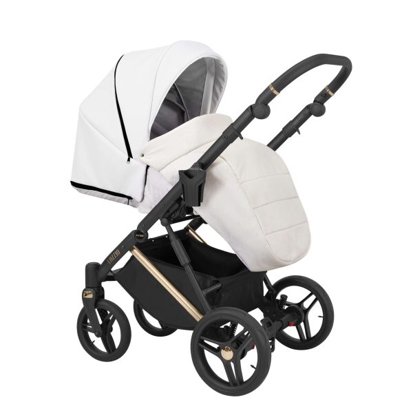 LAZ-16c Kinderwagen Lazzio/Lazzio Premium Eco White 2in1/3in1/4in1 Kunert