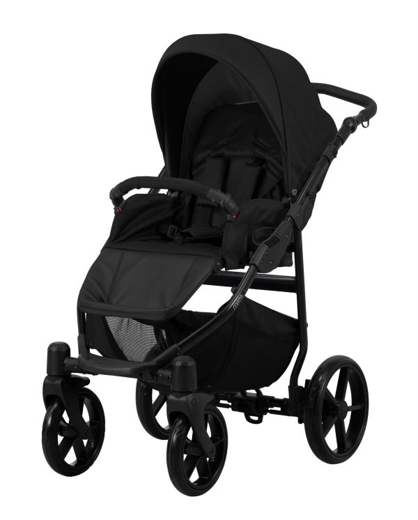MATA_CZARNY-10c Kinderwagen Mata Black 2in1/3in1/4in1 Kunert