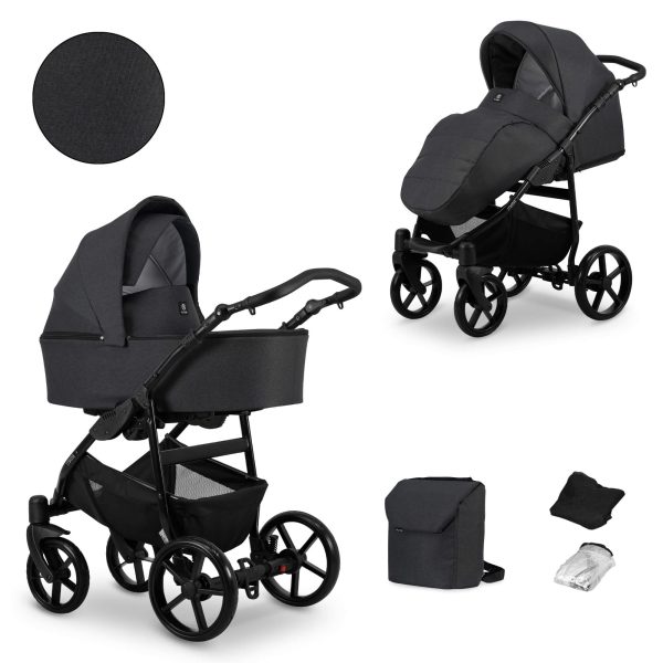 MATA_GRAFIT-07 2W1 Kinderwagen Mata Graphite 2in1/3in1/4in1 Kunert