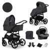 MATA_GRAFIT-07 3w1 COSMO Kinderwagen Mata Graphite 2in1/3in1/4in1 Kunert
