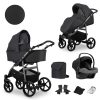 MATA_GRAFIT-07 3w1 COSMO Kinderwagen Mata Graphite 2in1/3in1/4in1 Kunert