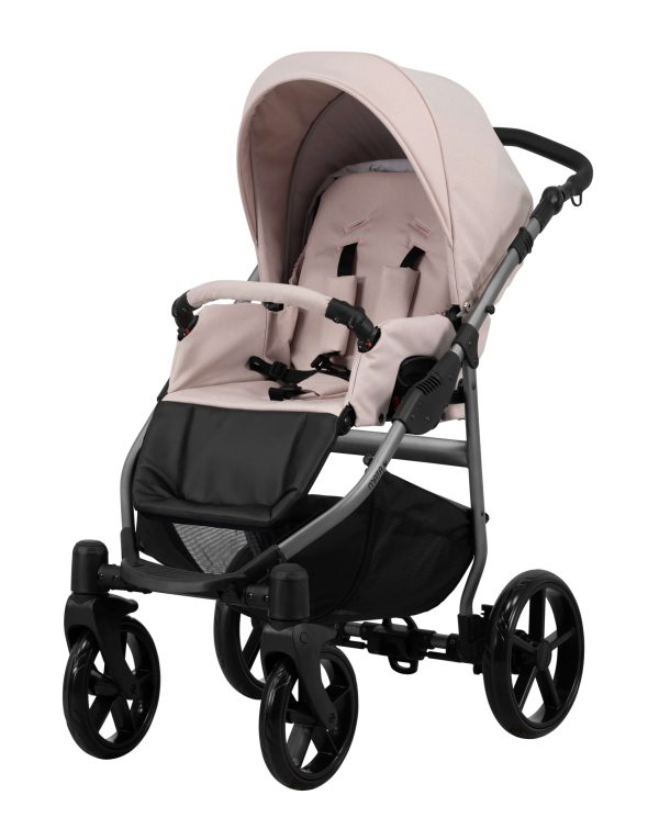 MATA_RÓŻ-06c Kinderwagen Mata Pink 2in1/3in1/4in1 Kunert