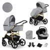 MATA_SZARY-09 3w1 COSMO Kinderwagen Mata Grey 2in1/3in1/4in1 Kunert