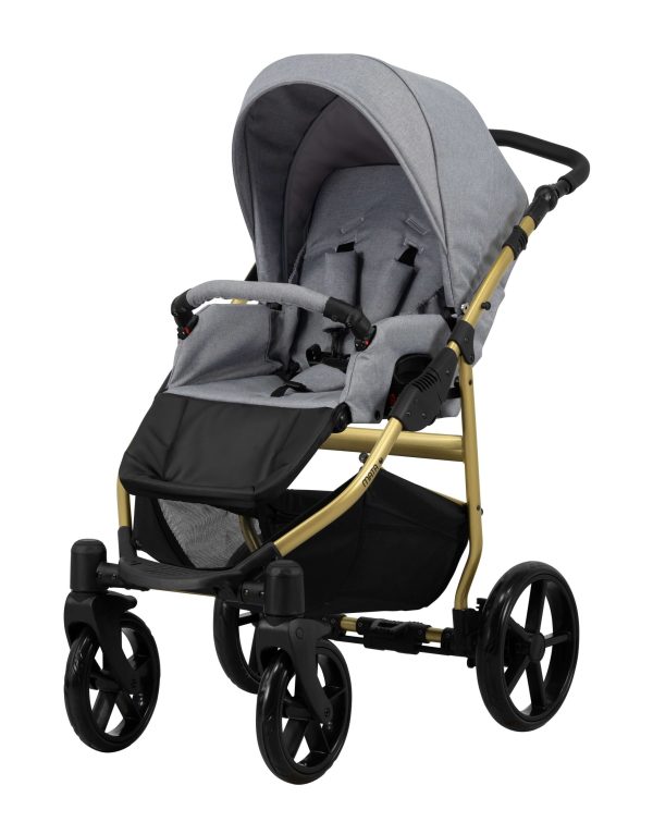 MATA_SZARY-09c Kinderwagen Mata Grey 2in1/3in1/4in1 Kunert