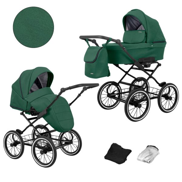 ROM-05a 2w1 Kinderwagen Romantic Green 2in1/3in1/4in1 Kunert