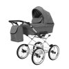 ROM-06b Kinderwagen Romantic Grey 2in1/3in1/4in1 Kunert