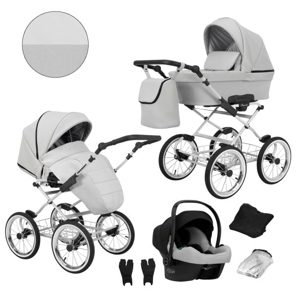 ROM-09 3w1 Cosmo Kinderwagen Romantic Eco Ash 2in1/3in1/4in1 Kunert