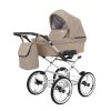 ROM-12b Kinderwagen Romantic Eco Cappucino 2in1/3in1/4in1 Kunert