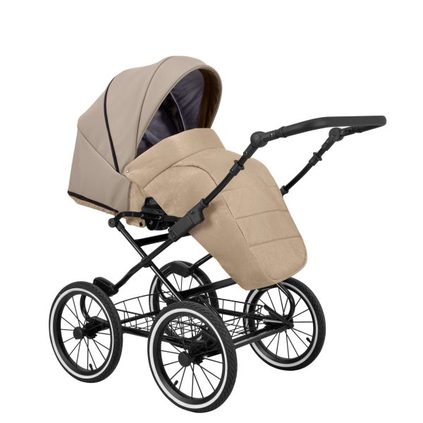 ROM-12c Kinderwagen Romantic Eco Cappucino 2in1/3in1/4in1 Kunert