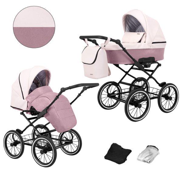 Kinderwagen Romantic Eco Pink 2in1/3in1/4in1 Kunert